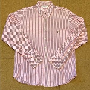 Bape Striped Oxford Button Down Shirt